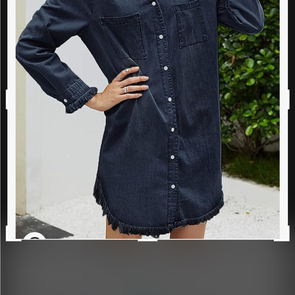 Women’s Denim Tunic/Dress - Picture 4 of 8